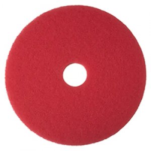 Product:  14" RED GLOSSING PAD - 5/CS