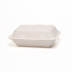 Product: BAGASSE CONTAINER ONE 9-INCH COMPARTMENT - RECTANGULAR FORMAT